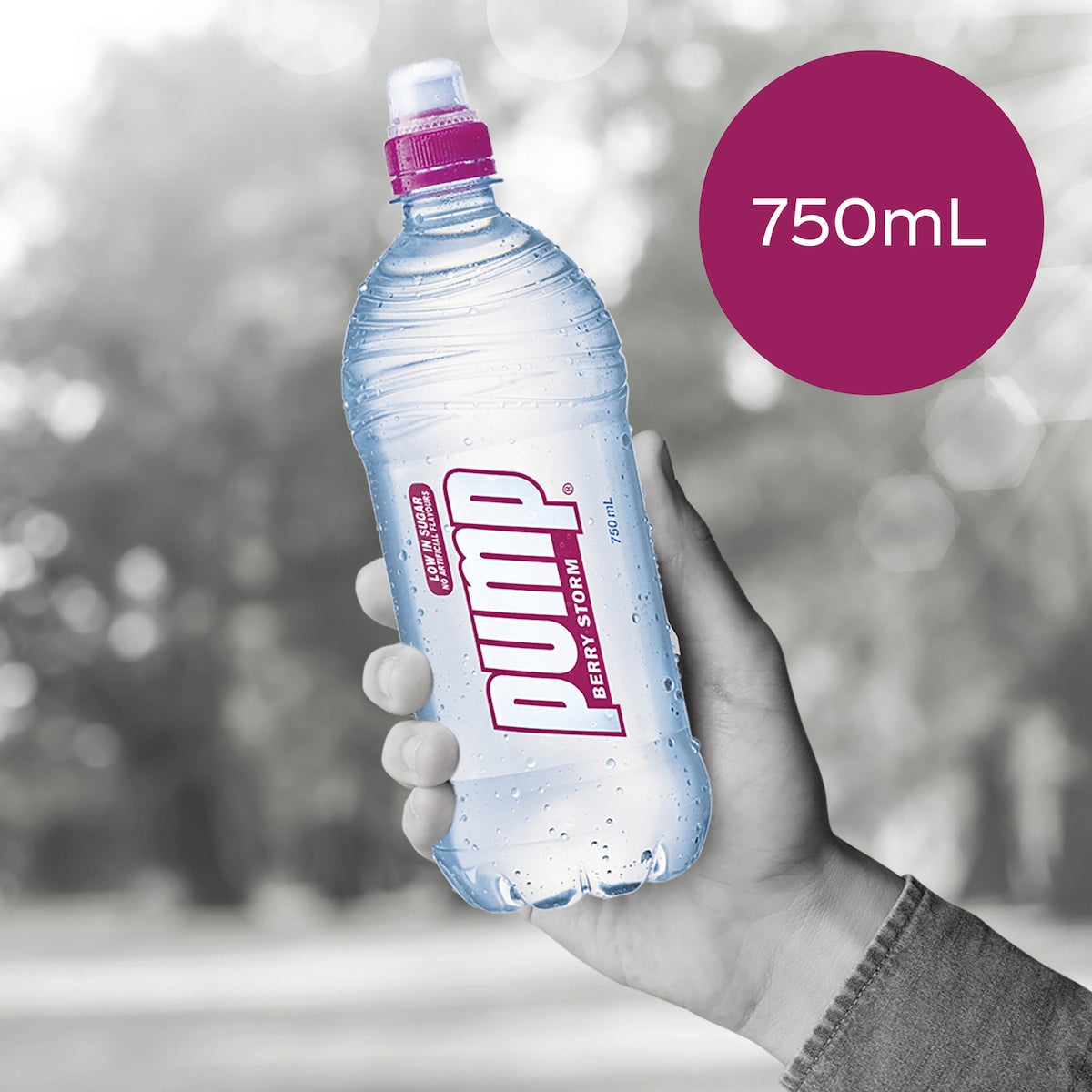 Pump Berry Storm Water Bottle 750ml