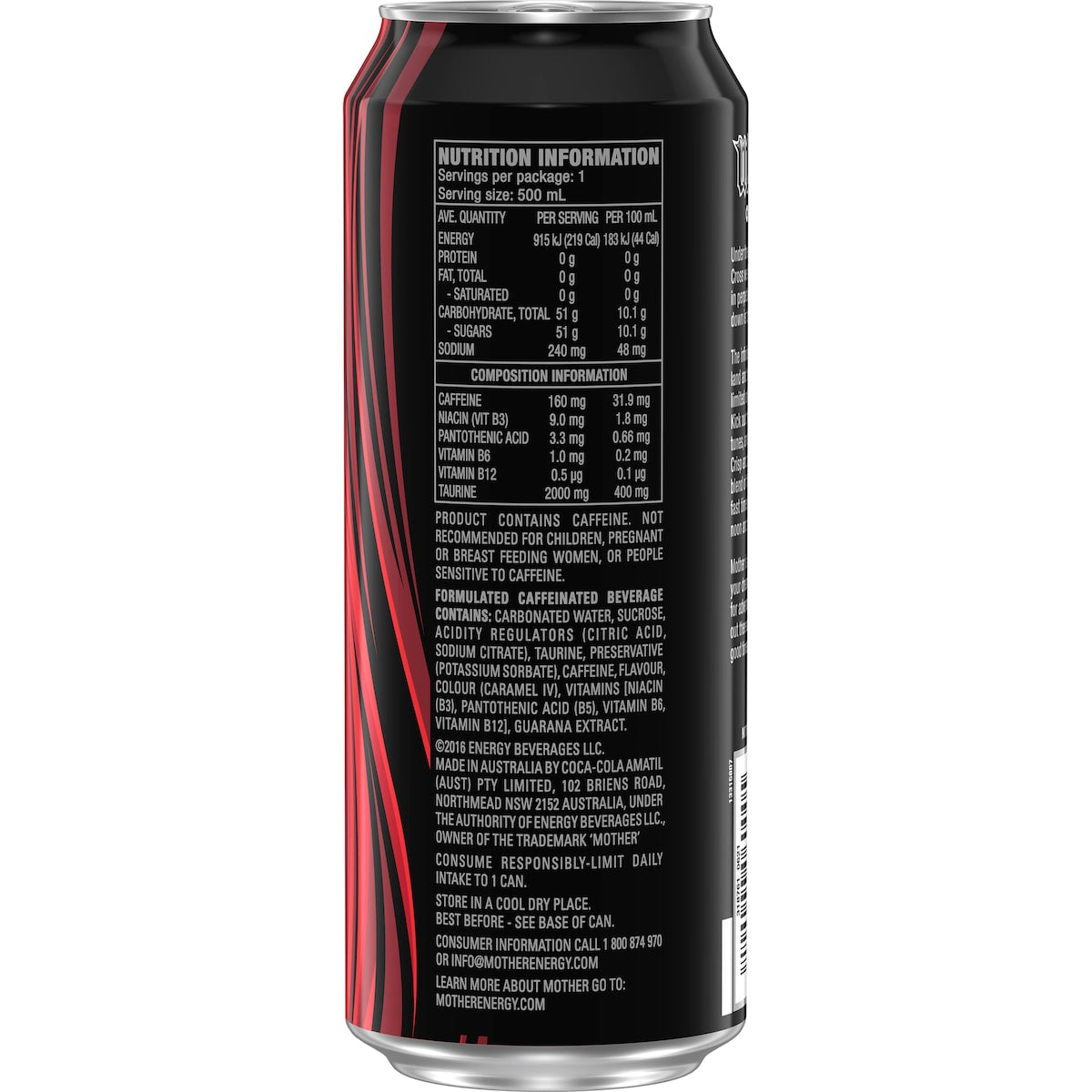 Mother Energy Drink Original Can 500ml