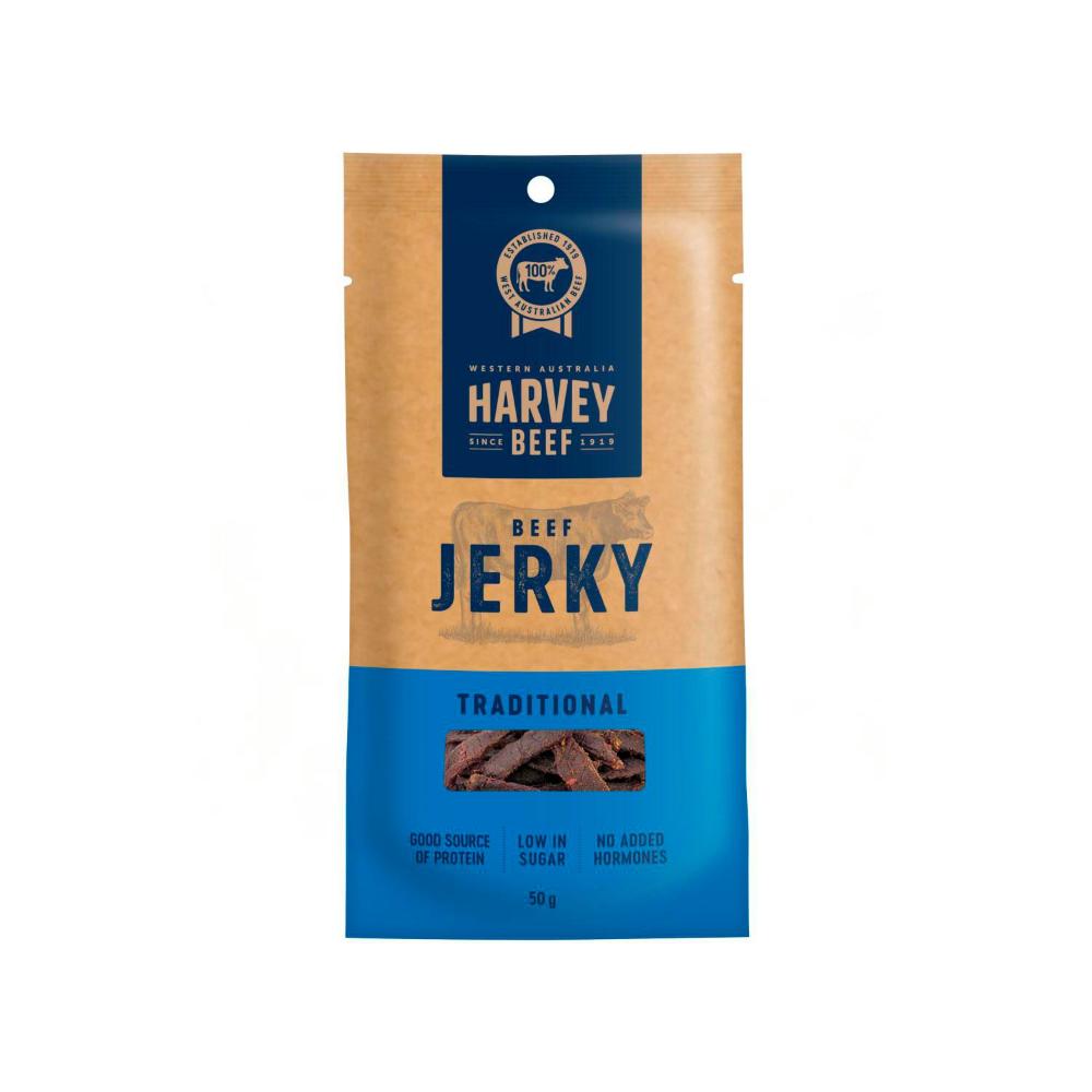 Harvey Beef Traditional Jerky - 50g