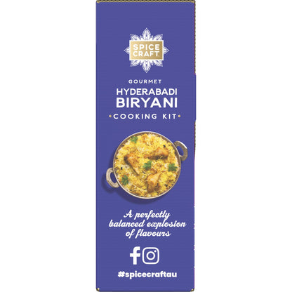 Spicecraft Gourmet Hyderabadi Biryani Cooking Kit 61g