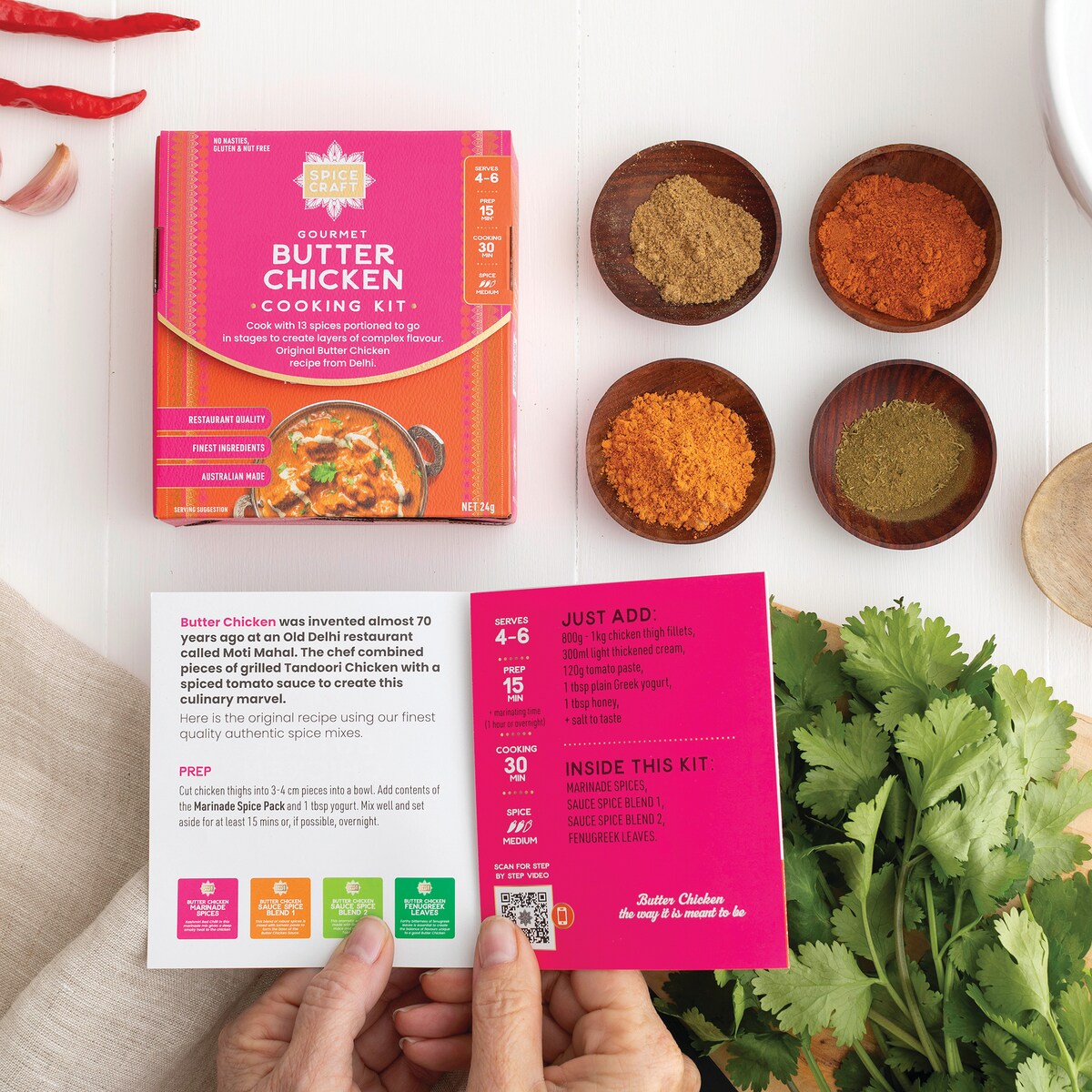 Spicecraft Gourmet Butter Chicken Cooking Kit 24g