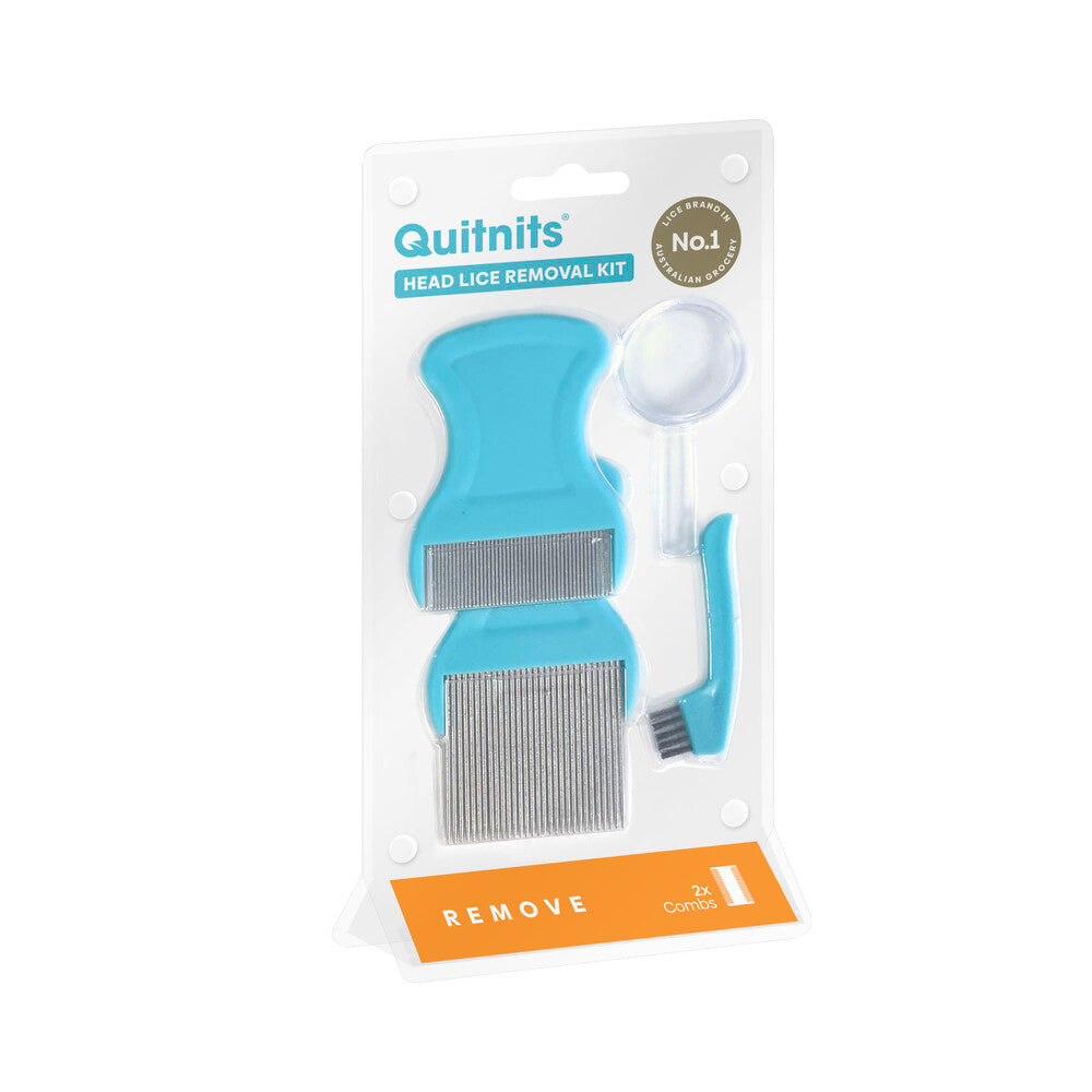 Quitnits Head Lice Removal Kit Comb Twin Pack - 2 Pack