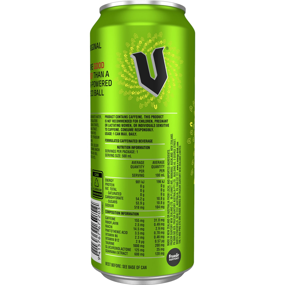 V Energy Drink 500ml