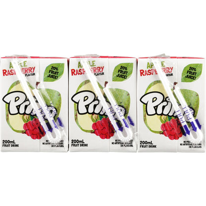 Prima Apple & Raspberry Fruit Drink 6x200ml