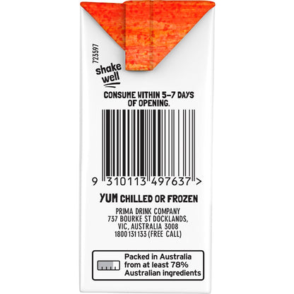 Prima Orange Fruit Drink 6x200ml