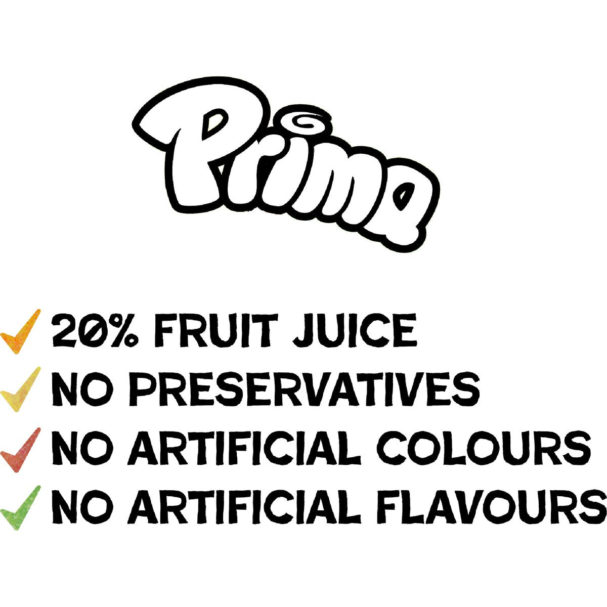 Prima Orange Fruit Drink 6x200ml