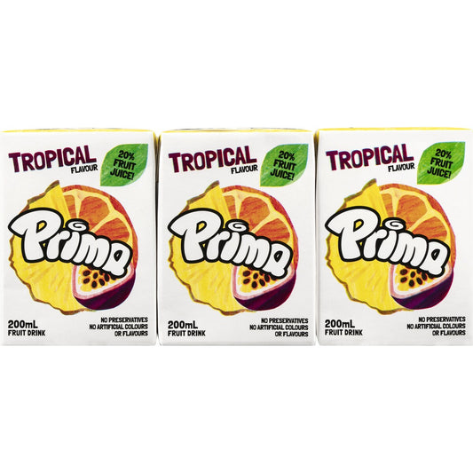 Prima Tropical Fruit Drink 6x200ml