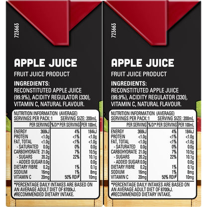 Just Juice Apple Juice 6x200ml