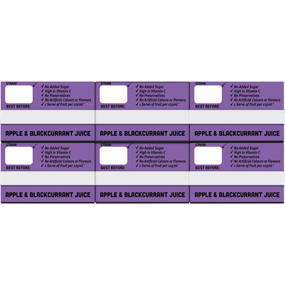 Just Juice Apple & Blackcurrant Juice 6x200ml