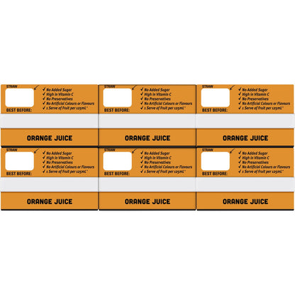 Just Juice Orange Juice 6x200ml