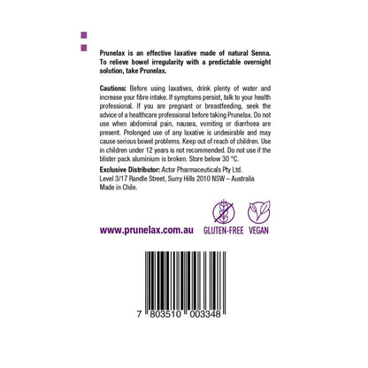 Prunelax Tablets - 80 pack