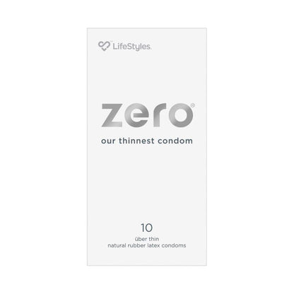 LifeStyles Uber Thin Zero Condoms - 10 pack