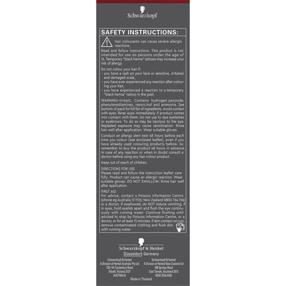 Schwarzkopf Brilliance Brown Hair Dye L68 Cinnamon Brown Hair Colour each