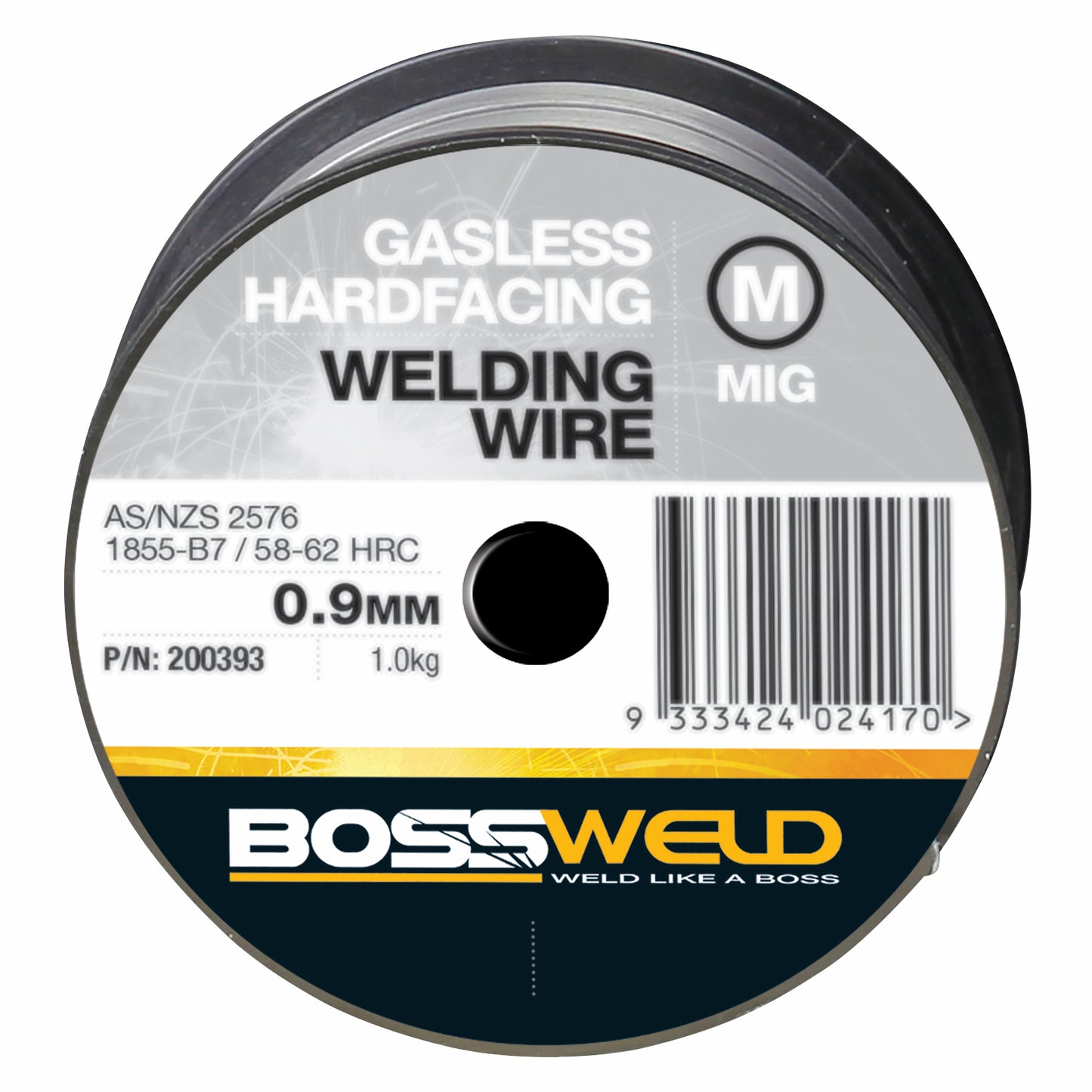 Bossweld Hardfacing MIG Wire - 0.9mm - 1kg
