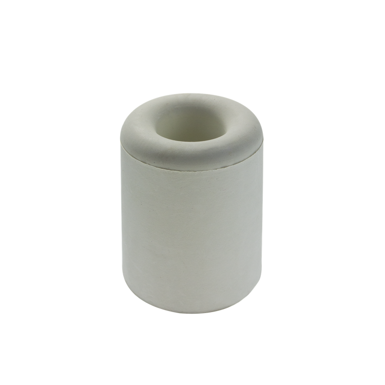 Adoored 30mm White Round Rubber Door Stop