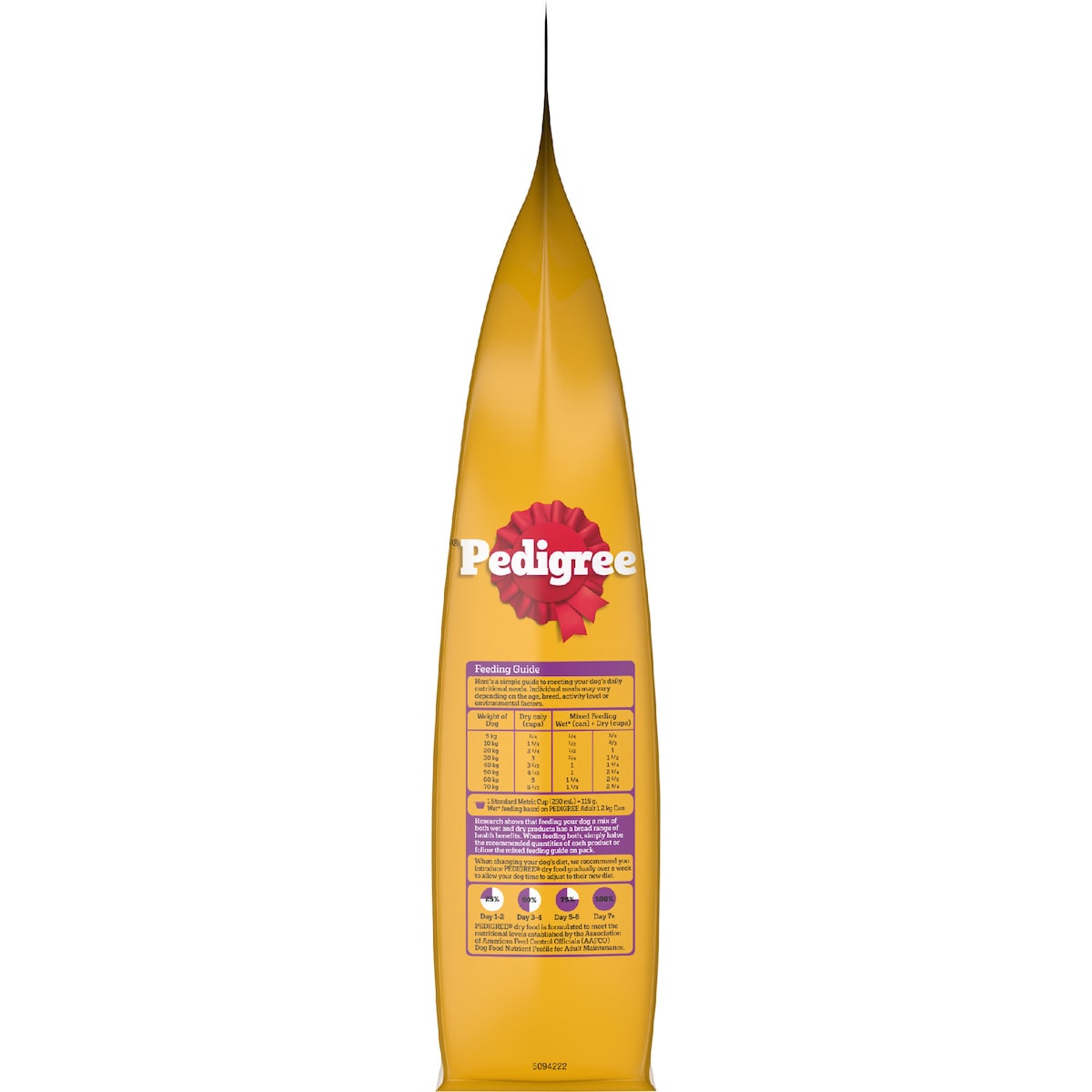 Pedigree Adult With Real Chicken Dry Dog Food 3kg