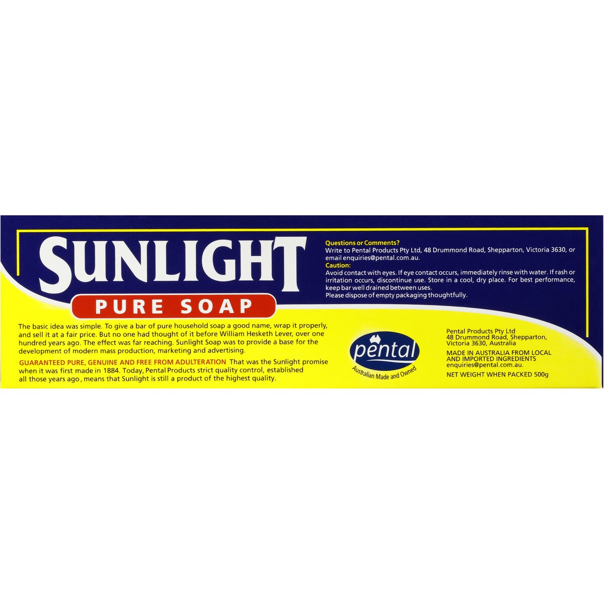 Sunlight Laundry Soap 500g