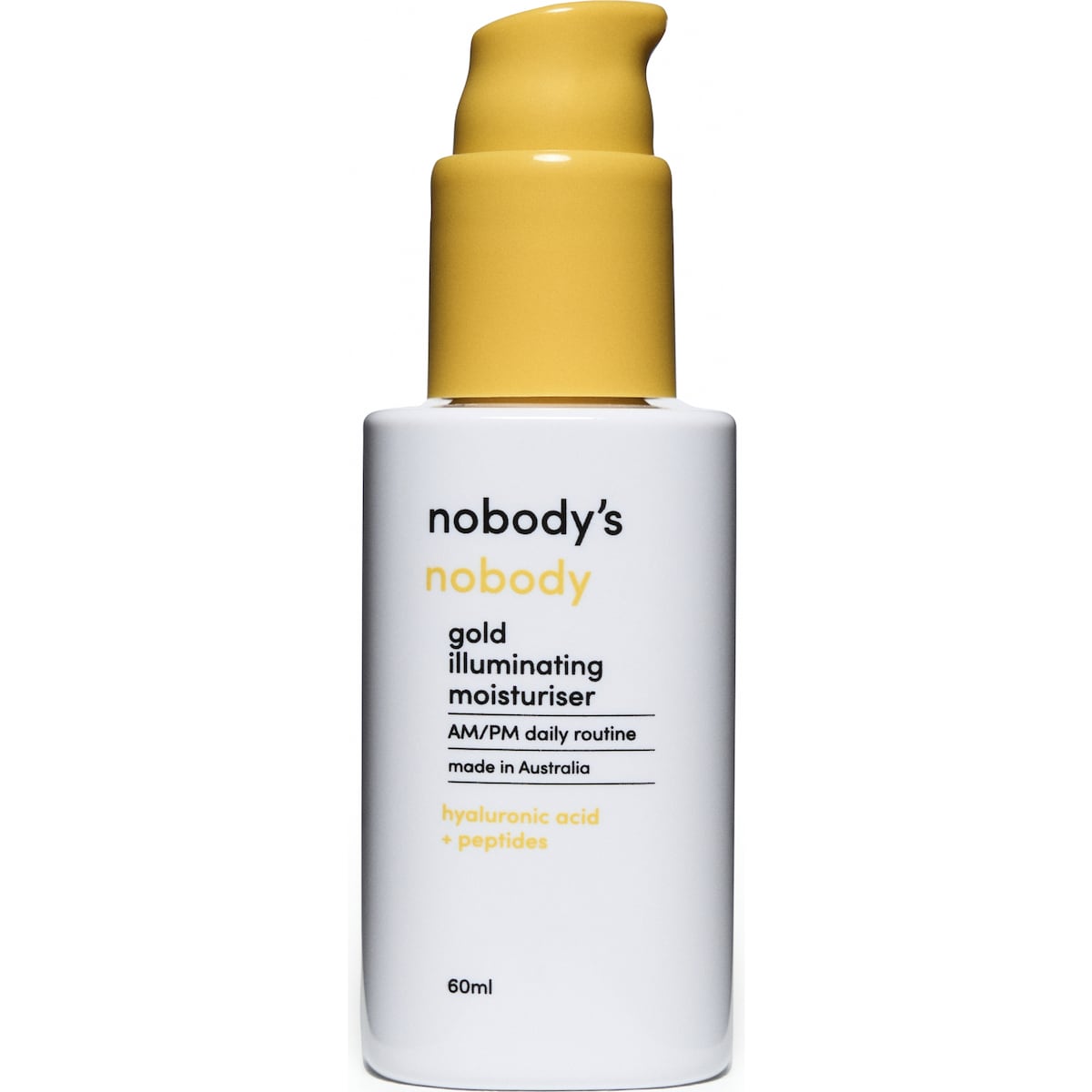 Nobody's Nobody Gold Illuminating Moisturiser 60ml