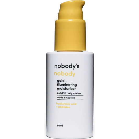 Nobody's Nobody Gold Illuminating Moisturiser 60ml