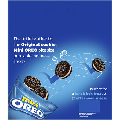 Oreo Mini Original Cookies Multipack 10 Pack Pac-man Box 204g
