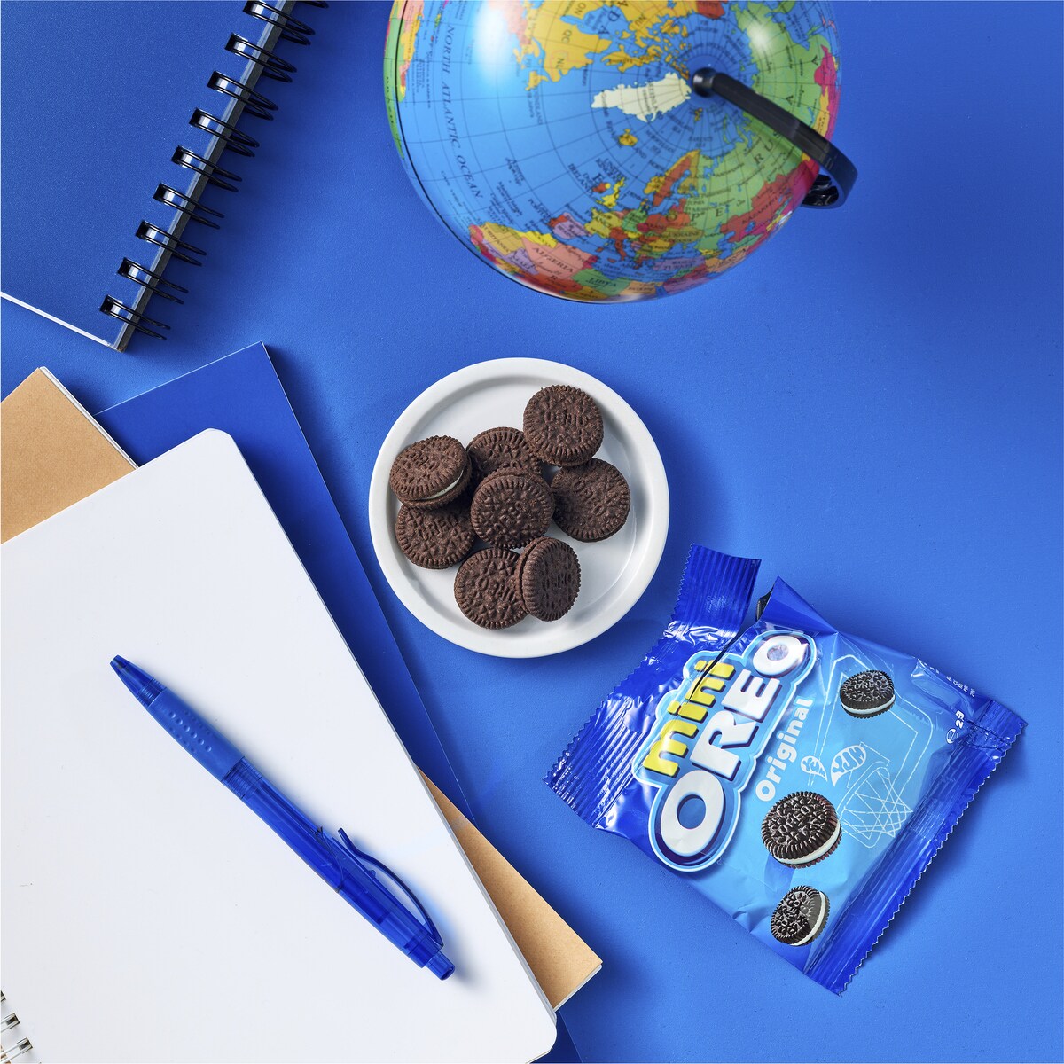 Oreo Mini Original Cookies Multipack 10 Pack Pac-man Box 204g