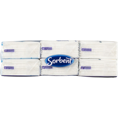 Sorbent Facial Tissues 4ply Pocket 6 Pack