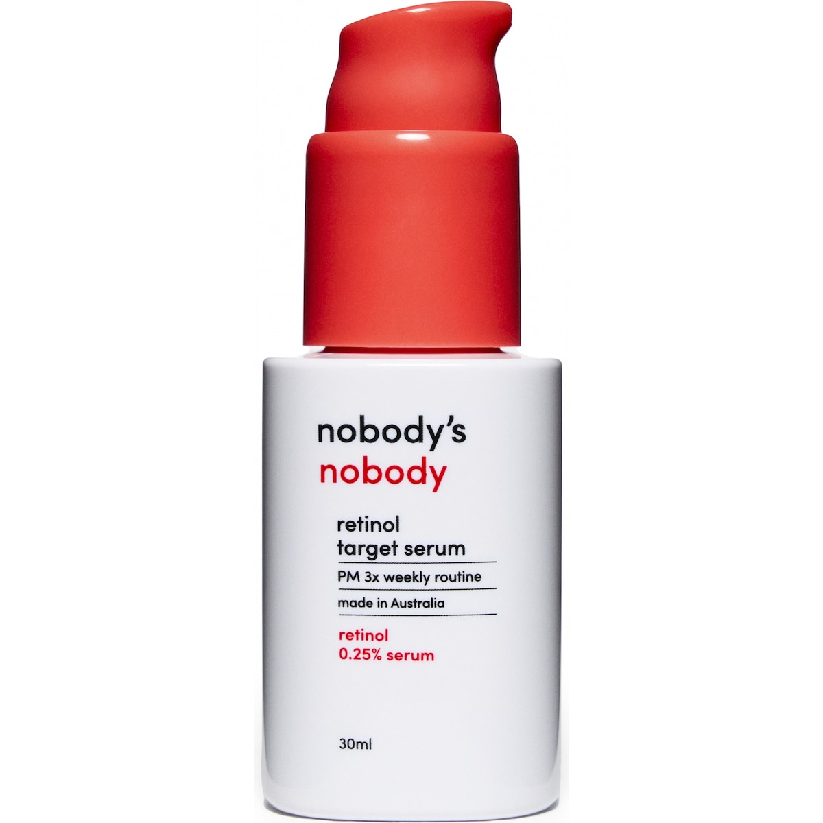 Nobody's Nobody Retinol Target Serum 30ml