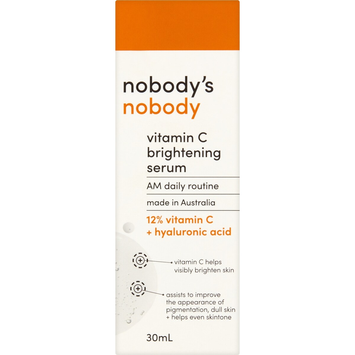Nobody's Nobody Vitamin C Brightening Serum 30ml