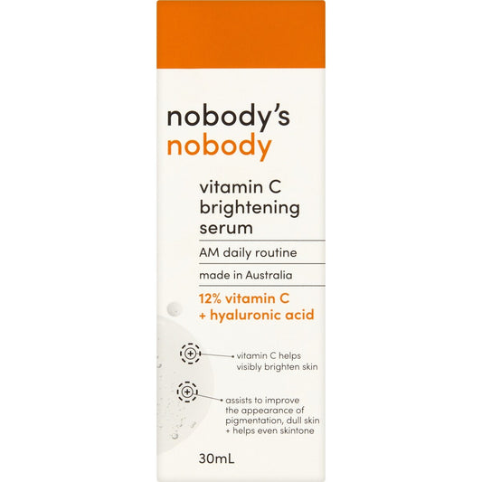 Nobody's Nobody Vitamin C Brightening Serum 30ml