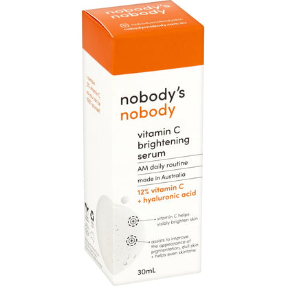 Nobody's Nobody Vitamin C Brightening Serum 30ml