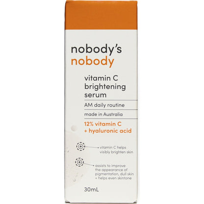 Nobody's Nobody Vitamin C Brightening Serum 30ml