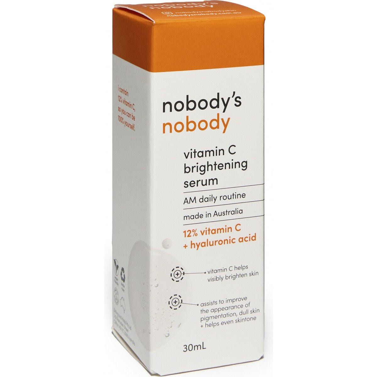 Nobody's Nobody Vitamin C Brightening Serum 30ml