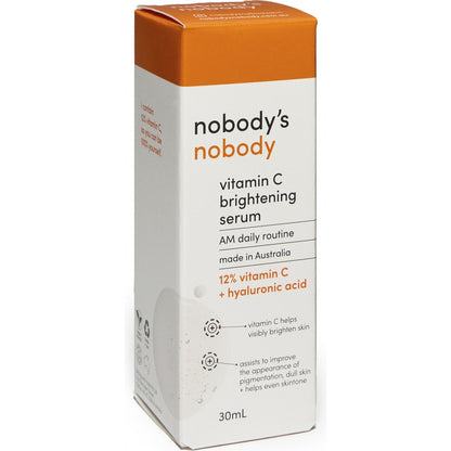 Nobody's Nobody Vitamin C Brightening Serum 30ml