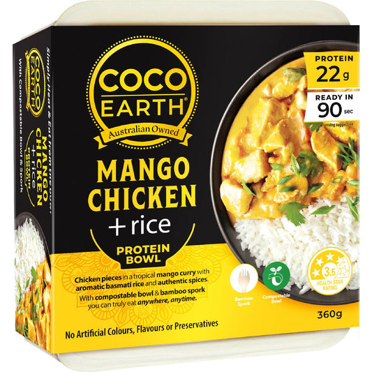 Coco Earth Mango Chicken With Rice 360g