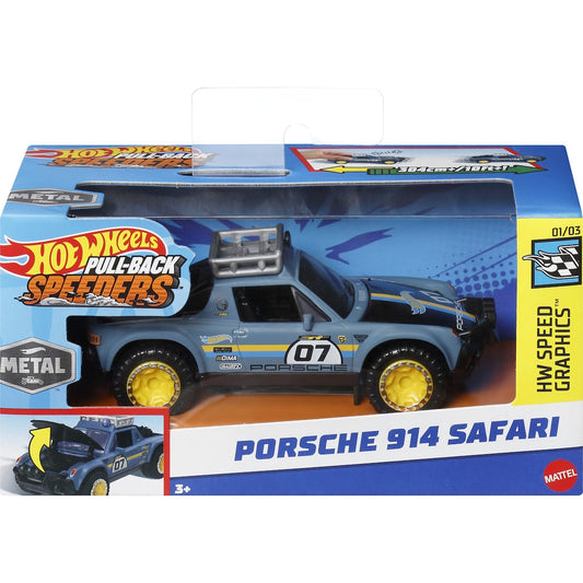 Hot Wheels Pull-back Speeders Assorted Each