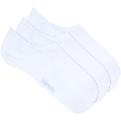 Underworks Ladies No Show Sneaker Socks Size 5-10 White 3 Pack
