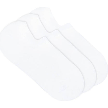 Underworks Ladies No Show Sneaker Socks Size 5-10 White 3 Pack