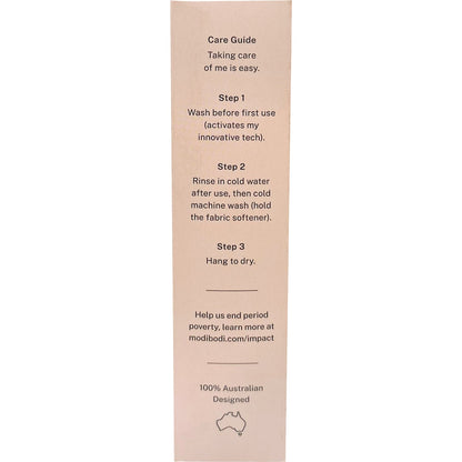 Modibodi Mid Rise Period Underwear Heavy - Overnight Size 14 Each