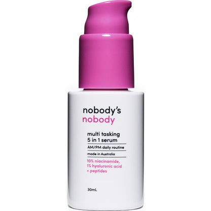 Nobody's Nobody Multi Tasking 5 In 1 Face Serum 30ml