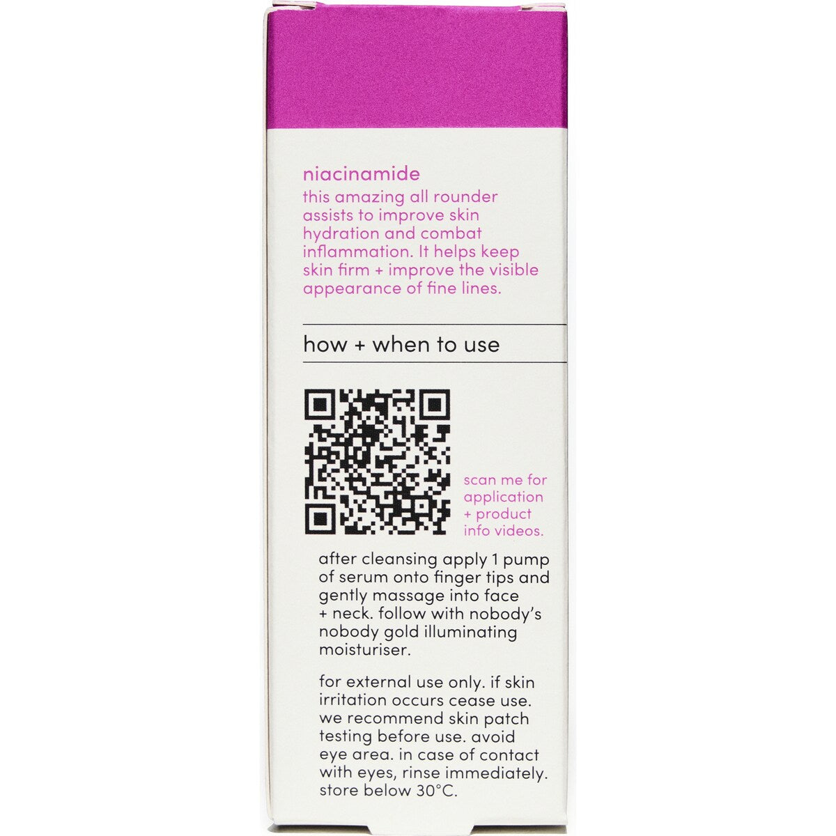 Nobody's Nobody Multi Tasking 5 In 1 Face Serum 30ml
