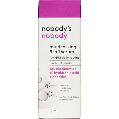 Nobody's Nobody Multi Tasking 5 In 1 Face Serum 30ml