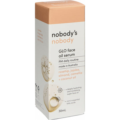 Nobody's Nobody Glo Face Oil Serum 30ml