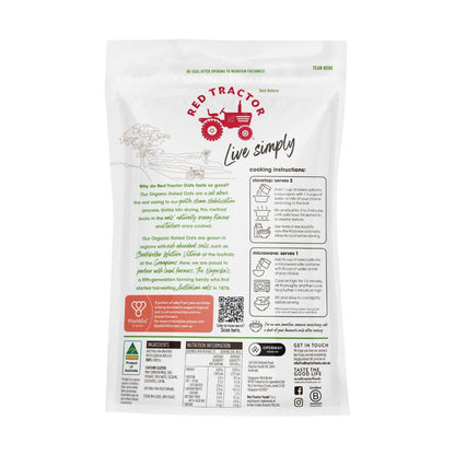 Red Tractor Organic Rolled Oats - 1kg