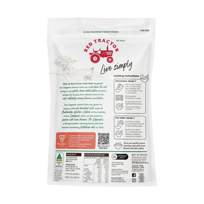 Red Tractor Organic Instant Oats - 1kg