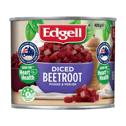 Edgell Australian Grown Diced Beetroot - 425g