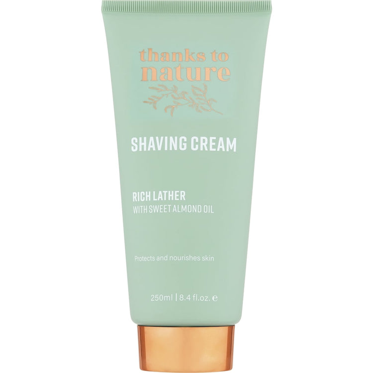 Thanks To Nature Shaving Cream Tube 250mL