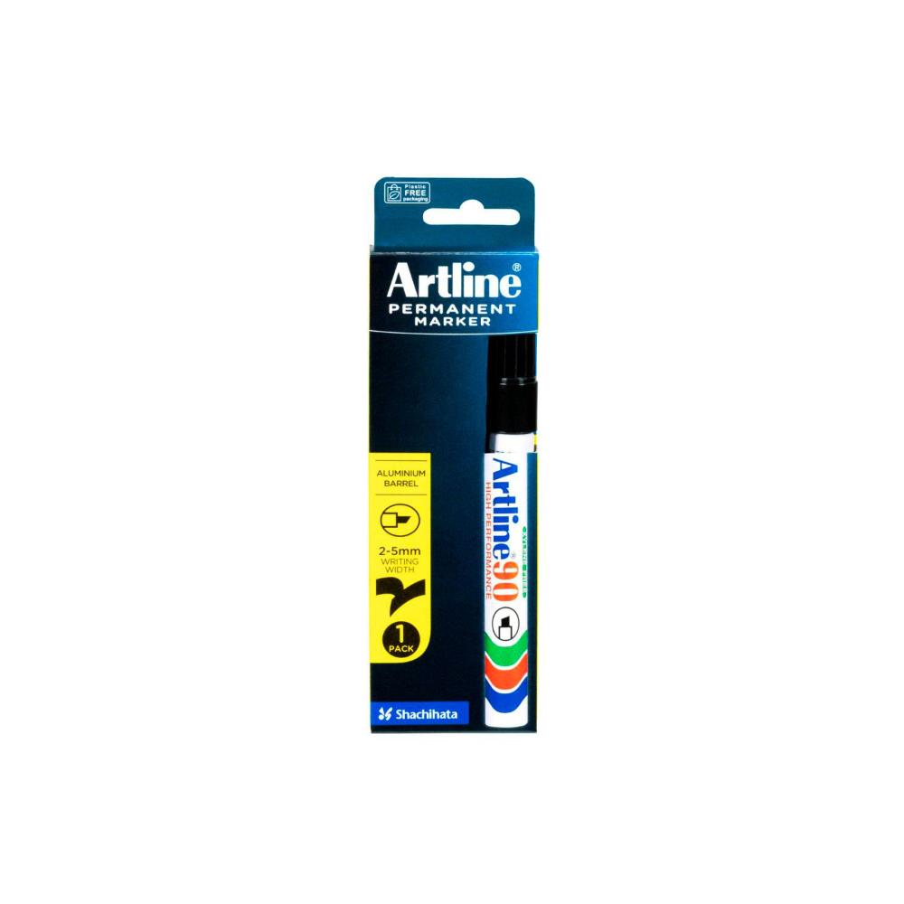 Artline 90 Permanent Black Marker - 1 Each
