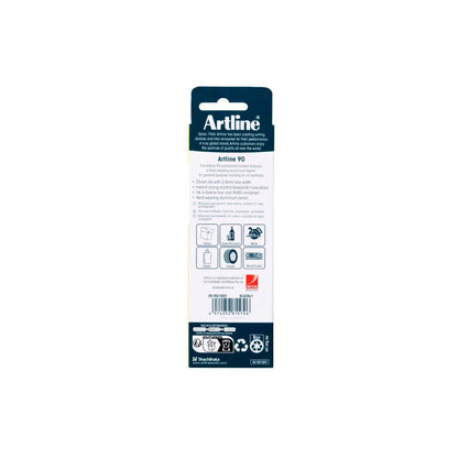 Artline 90 Permanent Black Marker - 1 Each