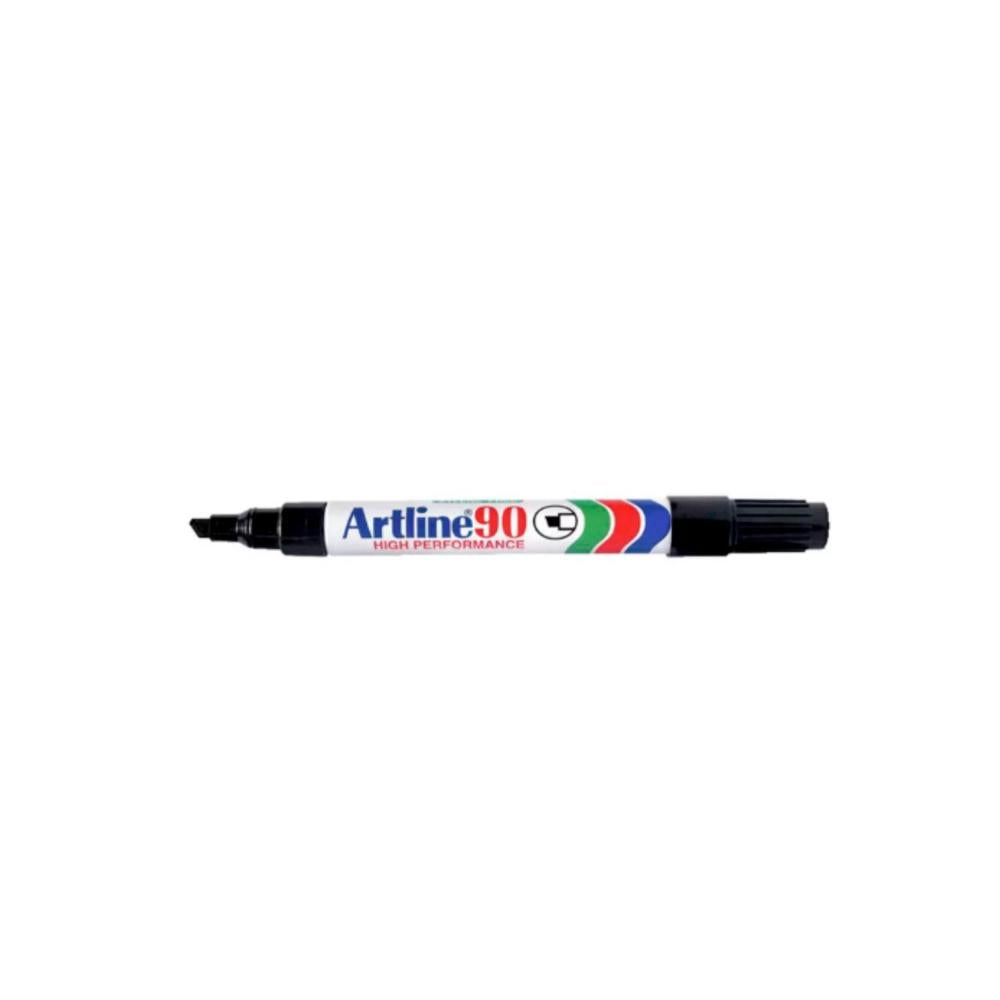 Artline 90 Permanent Black Marker - 1 Each