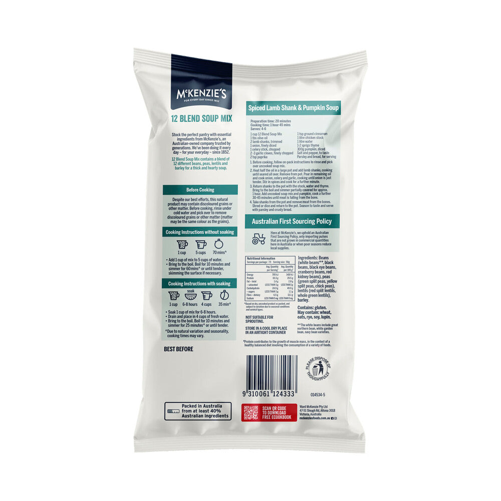 McKenzie's 12 Blend Soup Mix - 375g